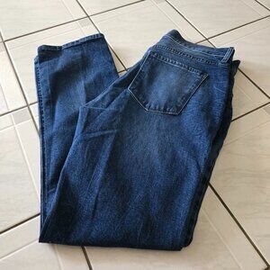 Mott & Bow Boyfriend Jeans Medium Blue 32x30